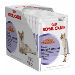 ROYAL CANIN Vlažna hrana za mačke preko 12 meseci starosti, u sosu Digest sensitive 85gr x 12kesica