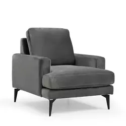 Atelier del Sofa Fotelja Papira Arm 90x88x80cm Antracit