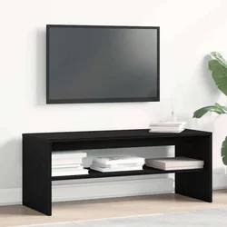 TV ormarić crni hrast 100x40x40 cm konstruirano drvo