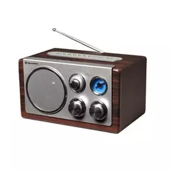 ROADSTAR Retro radio sa drvenim kućištem HRA1345