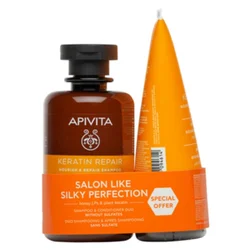 Apivita Keratin Repair Šampon, 250 ml + Regenerator, 150 ml DUO