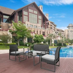 Baštenska Garden Relax set za 4 osobe sa jastucima
