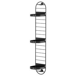 SKUGGRÖNA Zidni stalak za biljke, crna, 78 cm