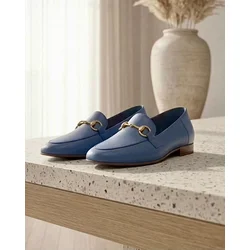 Squareonline Ženske mokasine Blue Classic, Plave