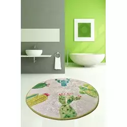Lessentiel Maison Prostirka za kupatilo 100cm Šarena