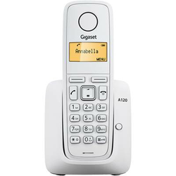 Telefon SIEMENS Gigaset A120, bežični, bijeli