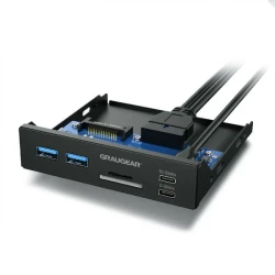 Graugear Multi Front Panel z USB Hubom in čitalnikom kartic