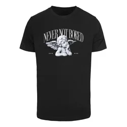 Mens T-shirt Never Not Bored black