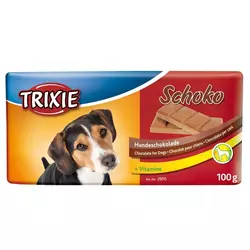 TRIXIE Crna čokolada za pse SCHOKO, 100 g