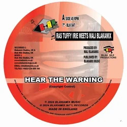 Ras Tuffy Irie & Mali Blakamix - Hear The Warning (LP)