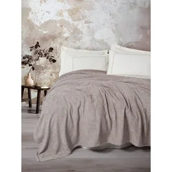 Lessentiel Maison Komplet posteljine Loom, 240x230 cm, Krem