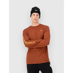 Mons Royale Yotei Merino Classic Base Layer Top sienna