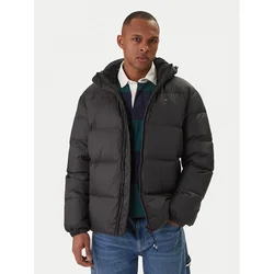 Tommy Jeans Puhovka Essential DM0DM19786 Črna Regular Fit