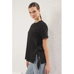 Trendyol Milla Ženska majica TWOSS25TS00074, Crna