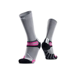 X-BIONIC Hike Discover Crew nogavice, clay grey (EU 42-44)