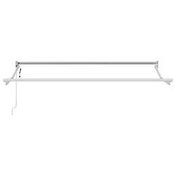 Electric Awning Frame 3 x 2 m Bela Prašno barvan aluminij