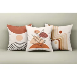 Aberto Design Set dekorativnih jastučnica Asr_plw25-50, 43x43 cm, 3 komada, Šarena