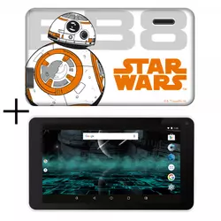 ESTAR themed tablet STAR WARS BB8 7" (beli)  7", Četiri jezgra, 1GB, WiFi