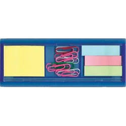 BLOK MEMO S SAMOLEP. LISTIČI MODER, 15*6*0,8CM