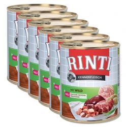 Konzerva RINTI - divjačina 6x800 g