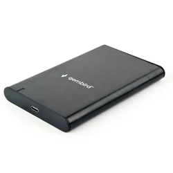 GEMBIRD USB 3.1 Eksterno kućište za 2.5 SATA hard diskove, Type-C, crno