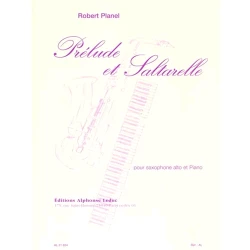 PLANEL:PRELUDE ET SALTARELLE POUR SAX