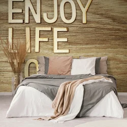 Tapeta s citatom - Enjoy life today - 441x297