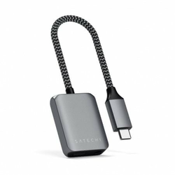 Satechi ST-UCAPDAM USB-C do 3,5 mm Audio & PD adapter, siv
