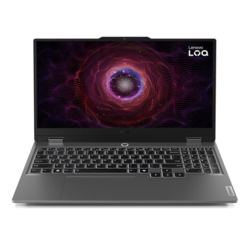 Lenovo gejmerski laptop LOQ 15ARP9/DOS/15.6 FHD/Ryzen 7-7435HS/24GB/1TB SSD/RTX4050-6GB/backlit SRB/siva 83JC003BYA