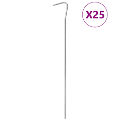 Klinovi za šator 25 kom 23 cm O 3 mm od pocinčanog čelika