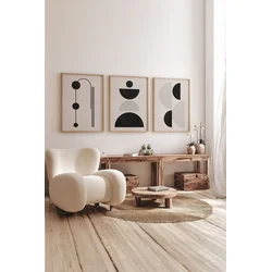 Wallity Slika 3Dartsoho83, 3 dela, 33 x 48 cm