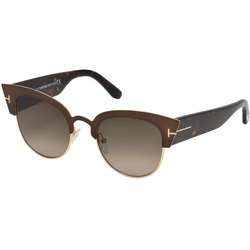 TOM FORD Ženske naočare za sunce 0FT0607 50K51, Braon