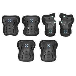 Komplet ščitnikov NEX BLACK-BLUE, XL