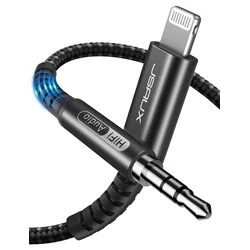 JSAUX 1,8 m Lightning na 3,5 mm AUX avdio kabel