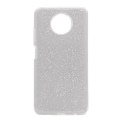 Maska Crystal Dust za Xiaomi Redmi Note 9T, Srebrna