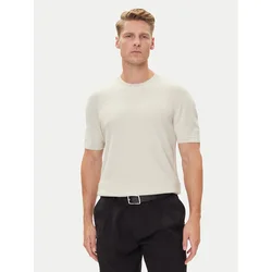 BOSS Majica H-Ianni 50543161 Écru Regular Fit