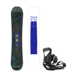 Salomon PULSE + PACT, snowboard, crna L47391000