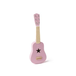Kids Concept - Lesena kitara, dark pink