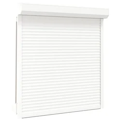 Roletna Bijeli 130 x 140 cm Aluminij i poliuretan