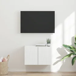 TV zidni ormar Zidne Bijelo 59,5 x 31 x 40 cm Konstruirano drvo