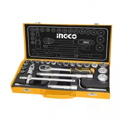 Ingco set nasadnih ključeva (gedora) 1/2 HKTS0243, 24 dela