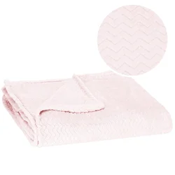 Springos Odeja 130x180 HA7129 roza
