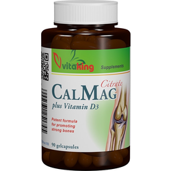 Cal-Mag Citrate plus Vitamin D (90 kap.)