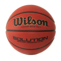 WILSON SOLUTION FIBA SZ, lopta za košarku, narandžasta