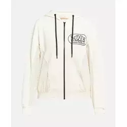 Love Moschino Ženski duks W344201M4055-A34, Beli