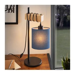 BRILAGI - Stona lampa NUBILA 1xE27/40W/230V smeđa/crna/tamno plava