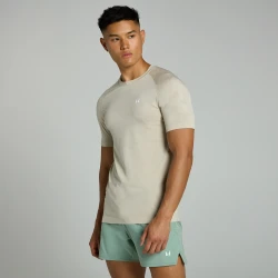 Moška majica s kratkimi rokavi Tempo Seamless MP – pepelnato siva - XL