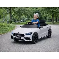 Mercedes – Benz AMG CLA 45 licencirania auto na akumulator Beli