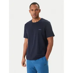 BOSS Majica Mix&Match 50515312 Mornarsko modra Regular Fit