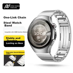 Xiaopijiang Zamenska narukvica za pametni sat za Huawei Watch 5/Watch 4 Pro/3, Siva